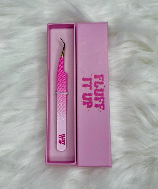 Angled Isolation Tweezer -Fibre Grip